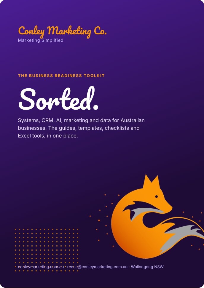 Sorted: The Business Readiness Toolkit cover
